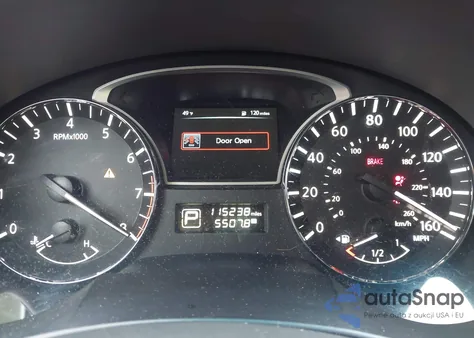 2015 Nissan Altima 2.5/2.5 S/2.5 Sl/2.5 Sv z USA, uszkodzony, nr VIN 1N4AL3AP0FC456182